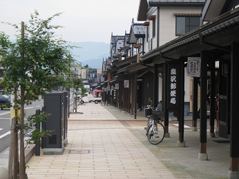 当社設計実績：三国街道塩沢宿「牧之通り」